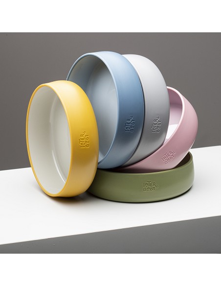 Vajilla Aprendizaje Azul Grisaceo