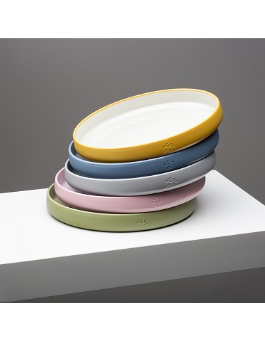 Vajilla Aprendizaje Azul Grisaceo