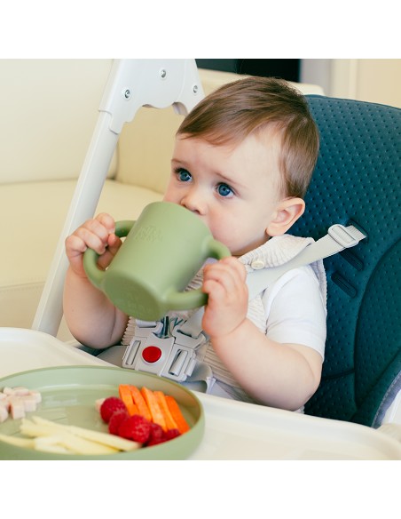 Vajilla Aprendizaje Verde Oliva