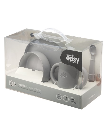 Vajilla Aprendizaje Gris Petroleo