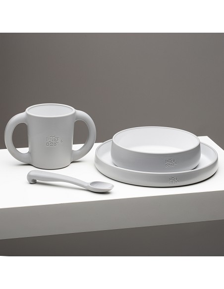 Vajilla Aprendizaje Gris Petroleo