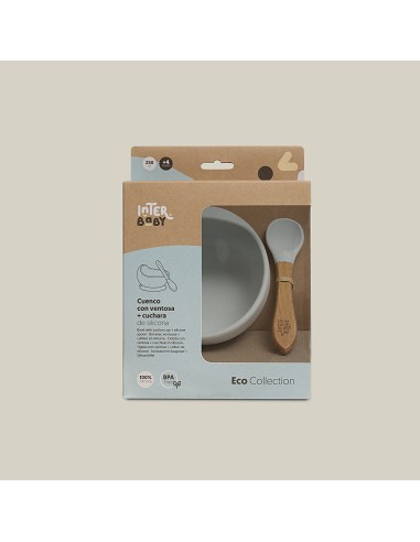 Cuenco Silicona Azul Grisaceo