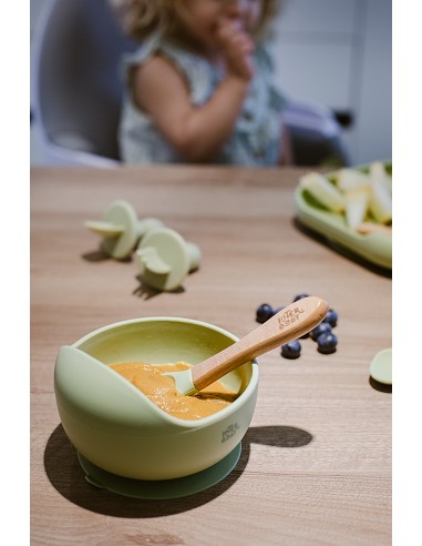 Cuenco Silicona Azul Grisaceo