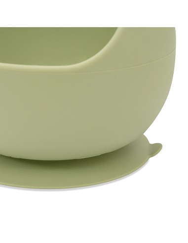Cuenco Silicona Verde Oliva
