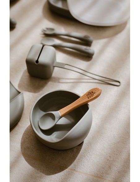 Cuenco Silicona Verde Oliva