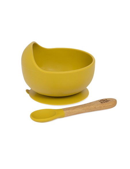 Cuenco Silicona Ocre Tierra