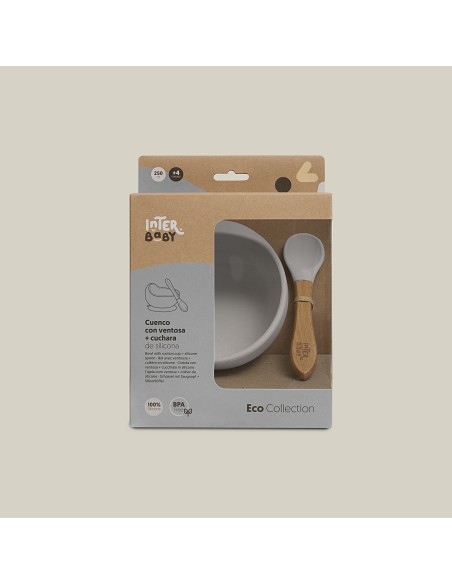 Cuenco Silicona Gris Petroleo