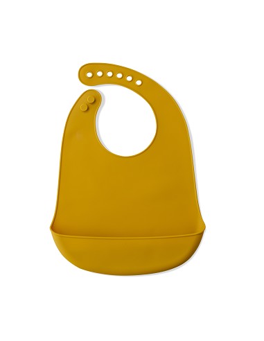 Babero Silicona Ocre Tierra
