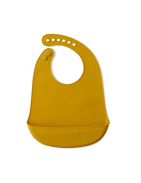 Babero Silicona Ocre Tierra