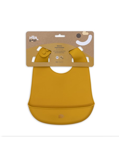 Babero Silicona Ocre Tierra