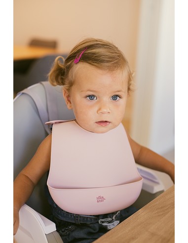 Babero Silicona Ocre Tierra