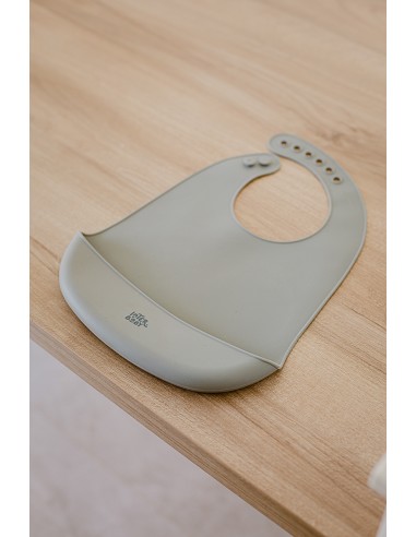 Babero Silicona Ocre Tierra