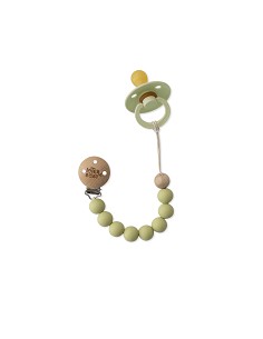 Chupetero Silicona Verde Oliva