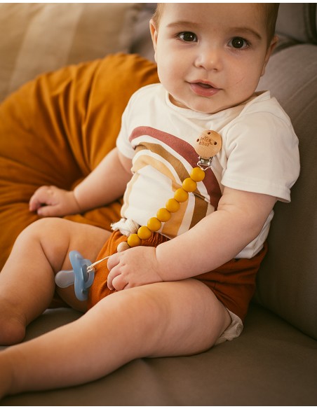 Chupetero Silicona Verde Oliva