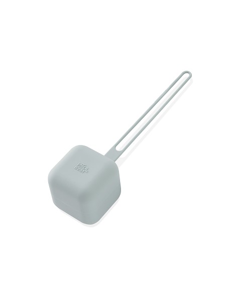 Portachupete  Silicona Azul Grisaceo