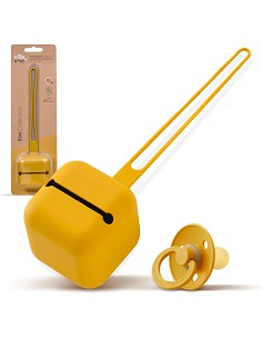 Portachupete  Silicona Ocre Tierra