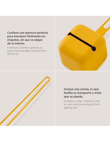 Portachupete  Silicona Ocre Tierra