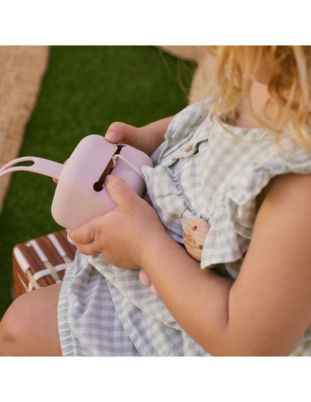 Portachupete  Silicona Ocre Tierra