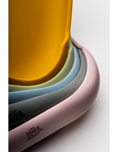 Plato Llano de Silicona Ocre Tierra