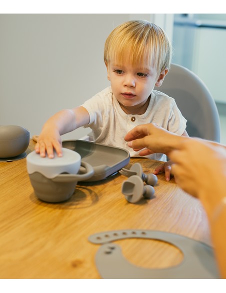 Porta Snacks de Silicona Verde Oliva