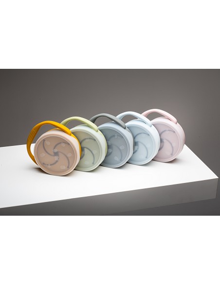 Porta Snacks de Silicona Verde Oliva