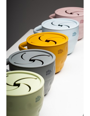 Porta Snacks de Silicona Verde Oliva