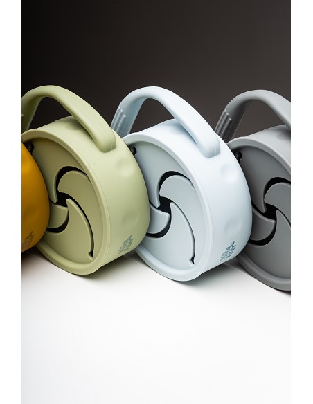 Porta Snacks de Silicona Ocre Tierra