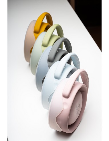 Porta Snacks de Silicona Gris Petroleo