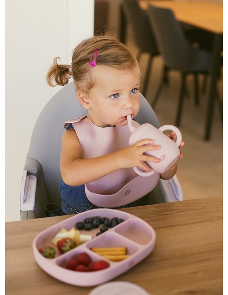 Vaso Antiderrame de Silicona Verde Oliva