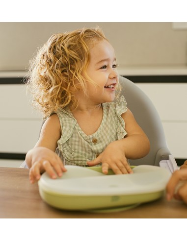 Plato Mas Tapa de Silicona Ocre Tierra