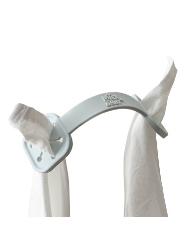 Sujeta Baberos Pack 2 Unds de Silicona Azul...