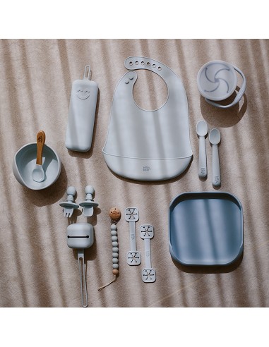 Set Portacubiertos+Cuchara+Sujeta Baberos  de...