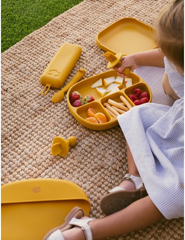 Set Portacubiertos+Cuchara+Sujeta Baberos  de...