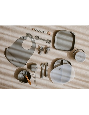 Set Portacubiertos+Cuchara+Sujeta Baberos  de...