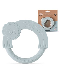 Mordedor  de Silicona Azul Grisaceo