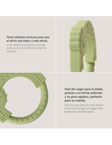 Mordedor  de Silicona Verde Oliva