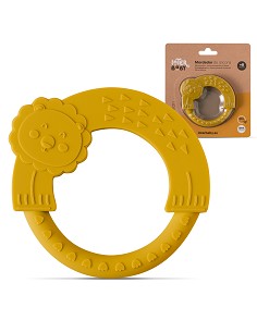 Mordedor  de Silicona Ocre Tierra