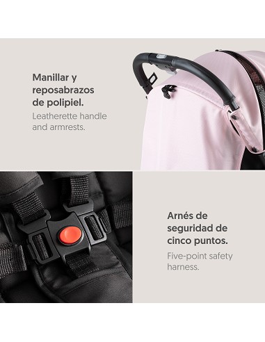 Silla  de Paseo Mod Minimum Space Plus Rosa