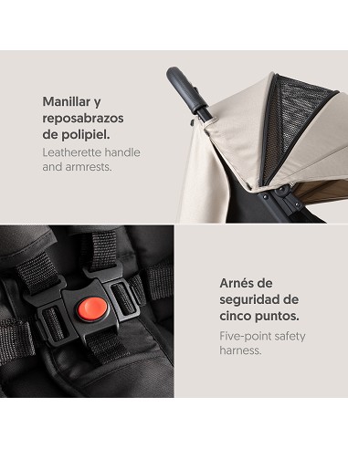 Silla  de Paseo Mod Minimum Space Plus Beig