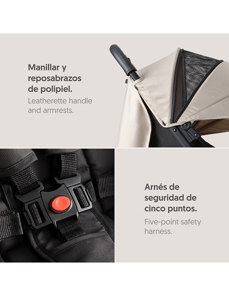 Silla  de Paseo Mod Minimum Space Plus Beig