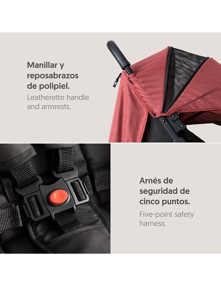 Silla  de Paseo Mod Minimum Space Plus Rojo