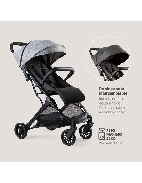 Silla  de Paseo Mod Minimum Space Plus Gris