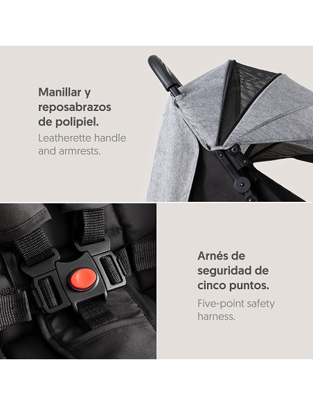 Silla  de Paseo Mod Minimum Space Plus Gris