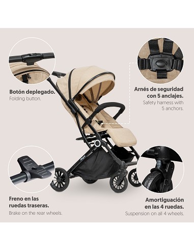 Silla de Paseo Mod Voyage Beig