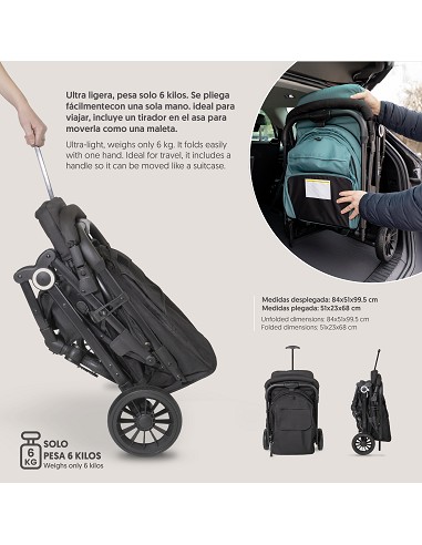 Silla de Paseo Mod Voyage Negro