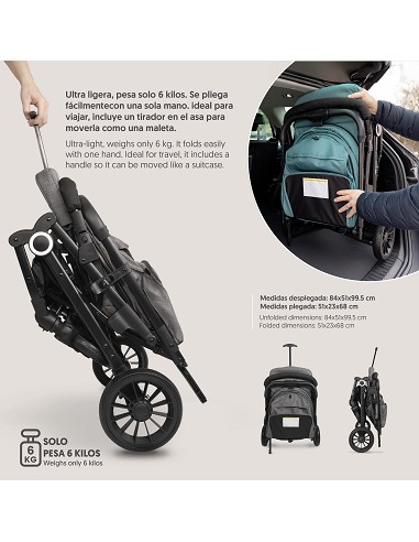 Silla de Paseo Mod Voyage Gris