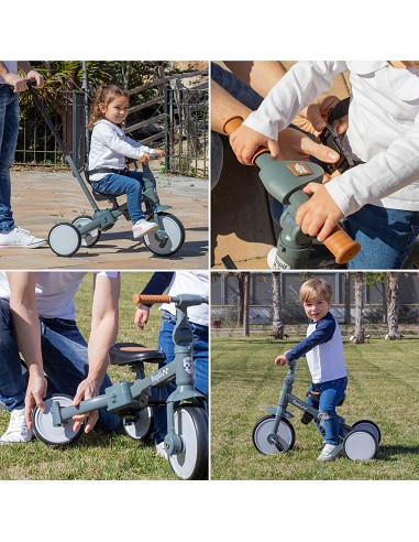 Triciclo Infantil Modelo Rapit Gris