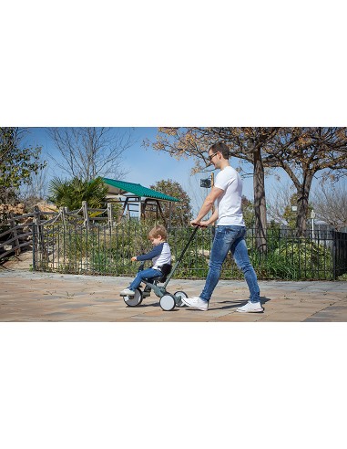 Triciclo Infantil Modelo Rapit Gris