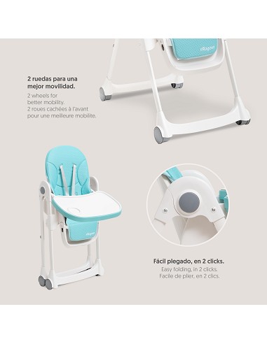 Trona Aluminio Mod Comfort Eat Verde