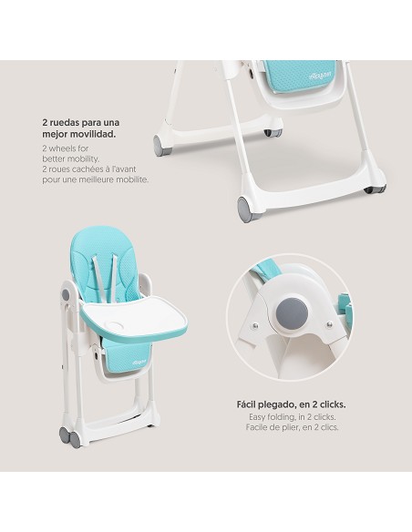 Trona Aluminio Mod Comfort Eat Verde